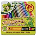 24er-Pack Buntstifte »SUPERSTICKS METALLIC + NEON-MIX«