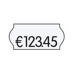 36er-Pack Preisauszeichnungsetiketten 26 x 12 mm weiß permanent (je 1500 Stück)