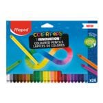 Color'peps Infinity 24er-Set selbstanspitzende Buntstifte ohne Holzmantel