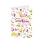 Geburtstagskarte �Alles Gute zum Geburtstag Bunte Blumen�