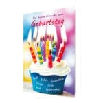 Geburtstagskarte »Die besten Wünsche zum Geburstag Muffin«
