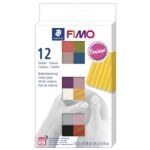 12er-Pack Modelliermasse Fimo soft - Materialpackung Fashion Colours