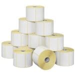 12er-Pack Etikettenrollen für Etikettendrucker 102 x 152 mm (12x 475 Etiketten)