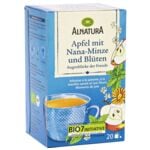 Bio Apfeltee mit Nana-Minze und Blten - 20 Beutel