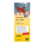 Markenset Luftpost mit 10 Briefmarken zu 110 Cent