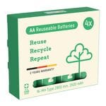 4x Batterien »Typ 2800« Mignon AA 2600 mAh