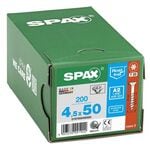 Universalschrauben T20 Senkkopf Edelstahl A2 4,5 x 50 mm 200 Stück