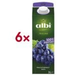 6er-Pack Fruchtsaft »Traube Direktsaft« 1 Liter