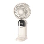 Handventilator mit Smartphone-Halterung