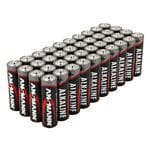 40x Batterien »Red Alkaline« Mignon AA