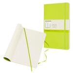 Notizbuch Classic Collection flexibler Einband blanko A5 240 Seiten hellgrn