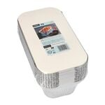 Aluschalen mit Deckel 1.5 L eckig 25 St�ck