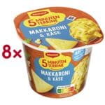 8er-Pack 5 Minuten Terrine Makkaroni & Kse