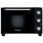 Minibackofen �KB M19� schwarz/silber