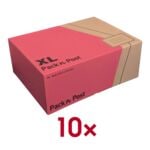 Versandkartons  XL 34,5/46,5/1,8 cm 10 St�ck