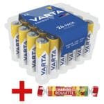 24er-Pack Batterien »Energy« Mignon / AA / LR06 inkl. Fruchtgummi »Roulette«