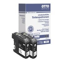 OTTO Office Tintenpatronen-Doppelpack ersetzt Brother LC123BK