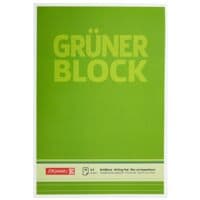 Brunnen Briefblock Der grüne Block, A4, liniert, 50 Blatt