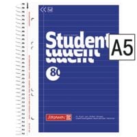 Brunnen Collegeblock Student A5 liniert, 80 Blatt