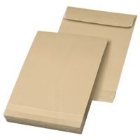 Mailmedia 100 Faltentaschen mit Steh-/Klotzboden, C4 130 g/m² ohne Fenster