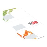 Individualisierbare Briefumschlge, 22,9 x 11,4 cm, 1-seitig, 4/0-farbig