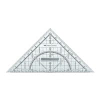 Faber-Castell Geometriedreieck »Grip« 22 cm mit aufsteckbarem Griff (abnehmbar)