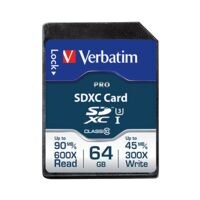 Verbatim SDHC-Speicherkarte »Pro U3 64GB«