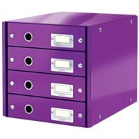 Leitz Schubladenbox WOW 6049 Click & Store