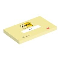 Post-it Notes Haftnotizblock Notes 655 12,7 x 7,6 cm, 100 Blatt gesamt, gelb