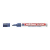 edding Permanent-Marker 3000 - Rundspitze, Strichstärke 1,5  - 3,0 mm