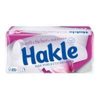 Hakle Toilettenpapier Sanft&Sicher 4-lagig, wei - 20 Rollen (1 Pack  20 Rollen)