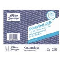 Avery Zweckform Formularvordrucke »Kassenbuch mit Additionsblatt«