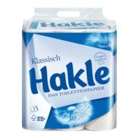 Hakle Toilettenpapier Vlausch 3-lagig, wei - 24 Rollen (1 Pack  24 Rollen)