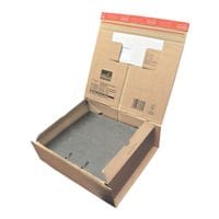 Colompac Paket-Versandkartons 33,0/29,0/12,0 cm - 10 Stück