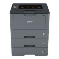 Brother HL-L5100DNTT Laserdrucker, A4 schwarz weiß Laserdrucker, 1200 x 1200 dpi, mit LAN