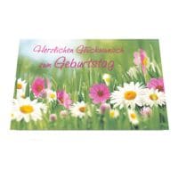 Grußkarte LUMA KARTENEDITION Geburtstag, Sonderformat, mit Umschlag, 6 Stück