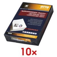 10x Multifunktionales Druckerpapier A4 OTTO Office Premium Superior - 5000 Blatt gesamt