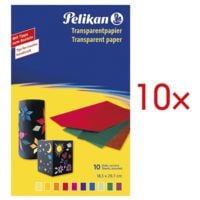 Pelikan 10 Pack Transparentpapier