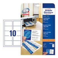 Avery Zweckform Visitenkarten C32010-25