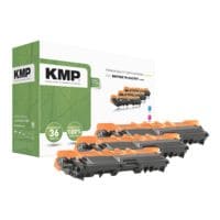 KMP 3er-Pack Toner ersetzt Brother TN-246C/M/Y
