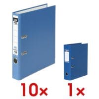 10x Ordner A4 Elba rado brilliant schmal, einfarbig inkl. Ordner »Strong-Line«