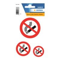 Herma Hinweisetiketten »Nicht Rauchen«
