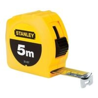STANLEY Bandmaß »Powerlock« 5 m gelbes Kunststoffgehäuse