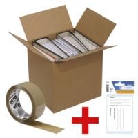 Ordner-Versandkartons 30.63 L - 10 Stck inkl. Packband Standard inkl. Paketadressen/Versandzettel 5731