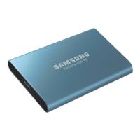 Samsung T5 (MU-PA500B/EU) 500 GB, externe SSD-Festplatte, USB 3.1, 6,35 cm (2,5 Zoll)