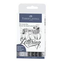 Faber-Castell Starter Set »Pitt Artist Pen« für Handlettering
