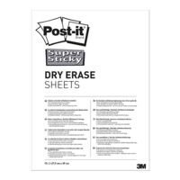 Post-It 15 Stück Whiteboardfolien ca. DIN A3 (27,9 x 39 cm) »Super Sticky Dry Erase« DEFPACKL-EU