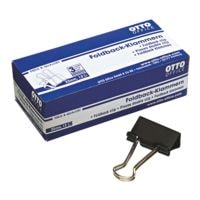 OTTO Office Foldback-Klammern 32 mm, schwarz