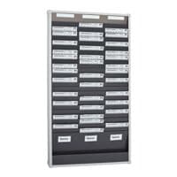 EICHNER Karten-Board fr DIN A4-Belege 72 x 135 cm (3x25 Fcher)