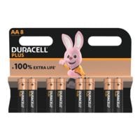 Duracell 8er-Pack Batterien »Plus« Mignon / AA / LR06